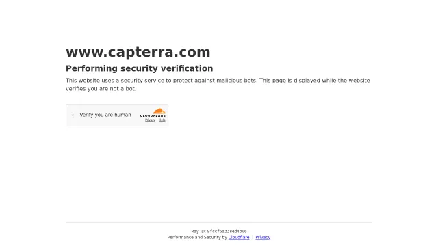 Screenshot of Capterra