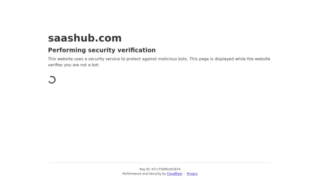 Screenshot of SaaSHub